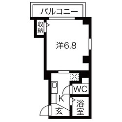 KマンションJINの物件間取画像